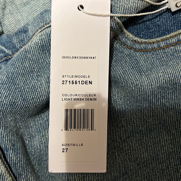 48. Ronny Kobo Geraldine Pant / Jeans, Size 27, NWT - Picture 14 of 17